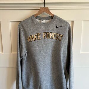 Nike Wake Forest Gray Sweatshirt